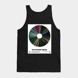 minimal_The Suicide Squad Warp Barcode Movie Tank Top